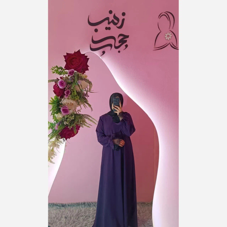 مانتو عبایی زنانه و دخترانه مدل ریحان جنس کرپ سوپر الیزه اعلا (2)