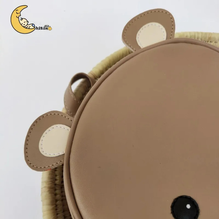 کوله پشتی چرم خرسی مهد کودک و پیش دبستانی دخترانه و پسرانه (2)