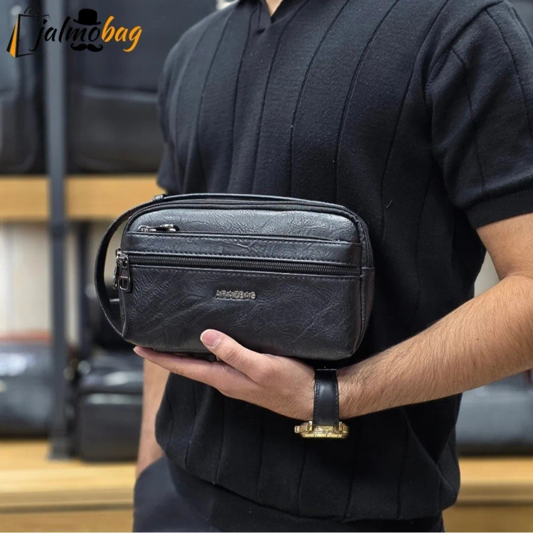 کیف دستی مردانه شوزبگ چرم سوگو خارجی ضد خش (3)