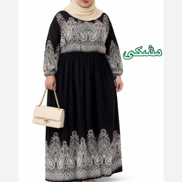 ساحلی بته جقه طرح اندونزی سایز بزرگ سایز 40 تا 60 (2)