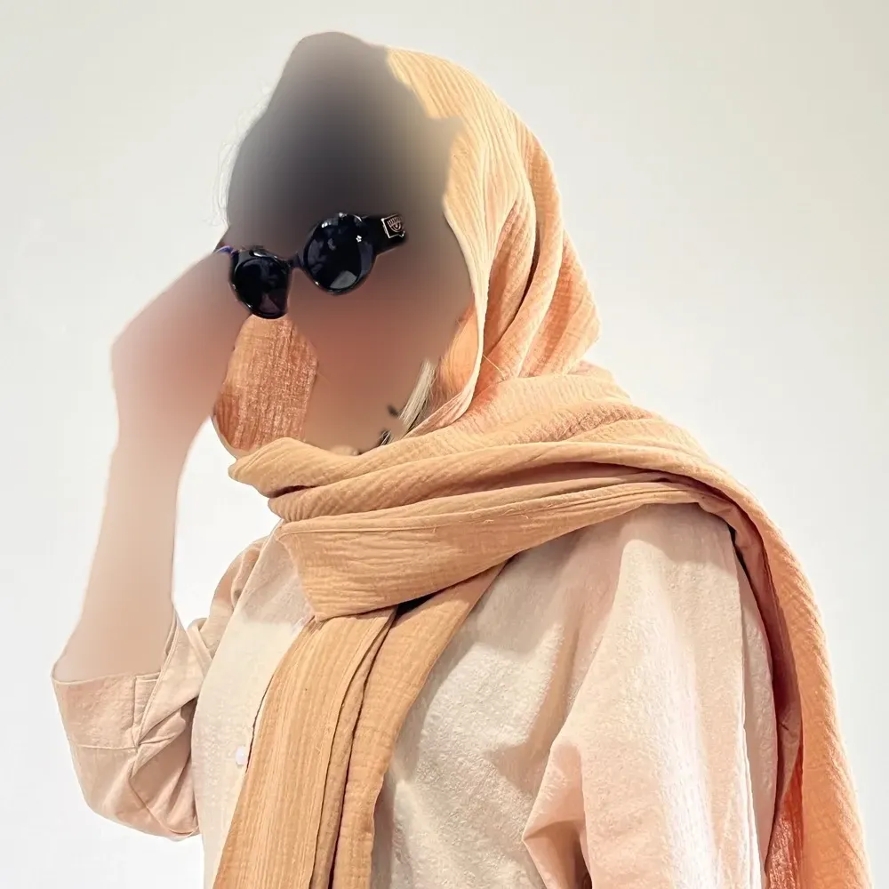 شال نخی زنانه کد 1366 ابعاد 70 در 184 سانتیمتر (2)