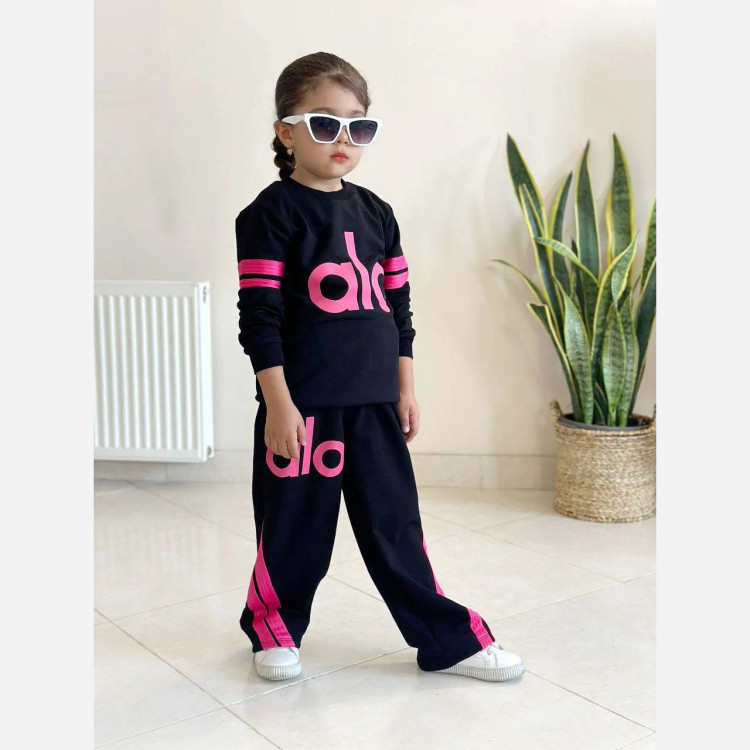 ست بلوز و شلوار بگ دخترانه مدل alo (2)