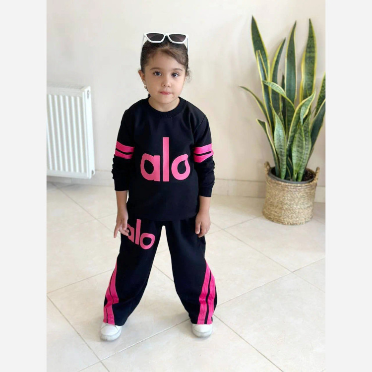 ست بلوز و شلوار بگ دخترانه مدل alo (2)