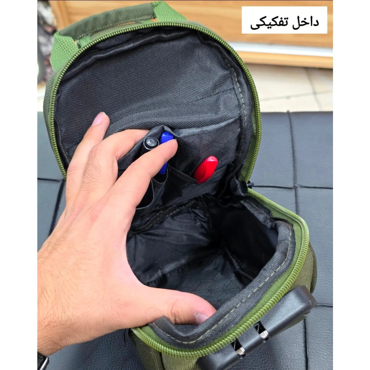 بادی بگ بنج جادار آبگریز قفل دار رنگ مشکی
