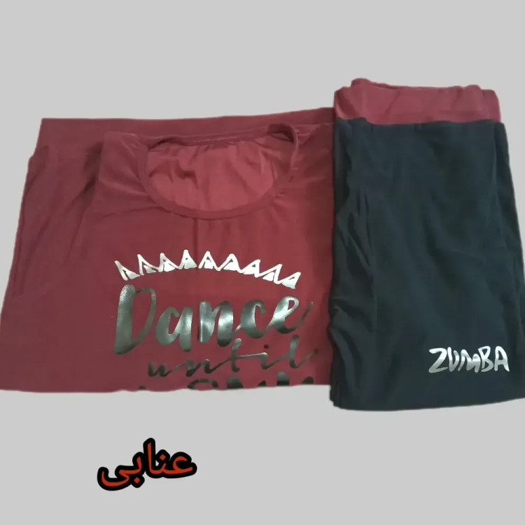 ست ورزشی زنانه تاپ و شلوارک فیلامنت فول کش سایز 38 تا 48 (2)