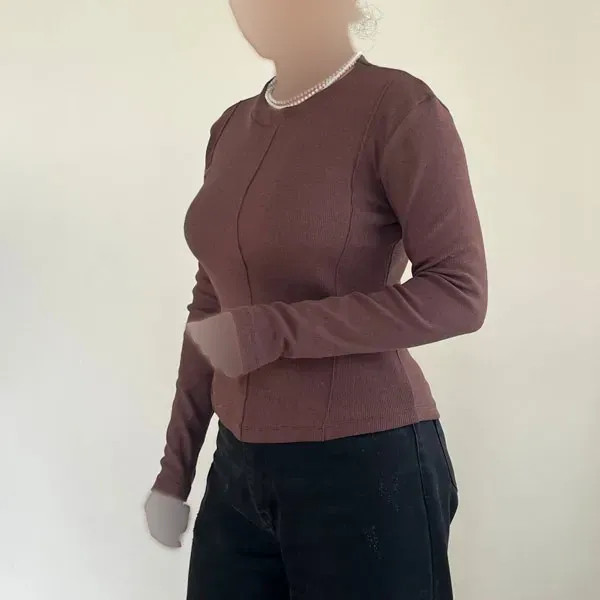 بلوز رگه دوزی زنانه کد 1229 (2)