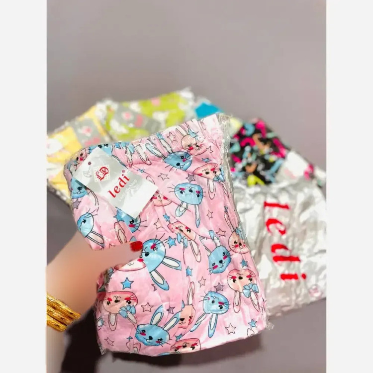 شلوار راحتی زنانه قواره بزرگ طرح فانتزی جنس پنبه گیاهی نرم و لطیف جیب دار و مچ دار سایز 38 تا 50 (2)