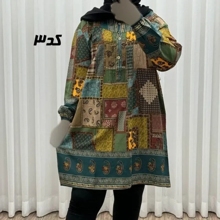 تونیک چهل تیکه سوپرنخ اندونزی سایز بزرگ زنانه (2)