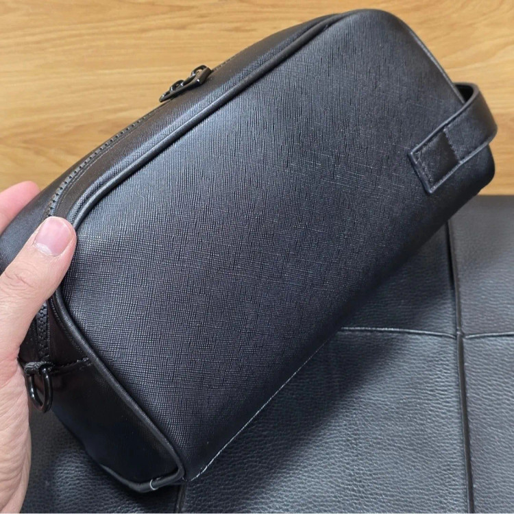 کیف دستی و دوشی چرم صنعتی مونت بلانک مدل کوچک (2)