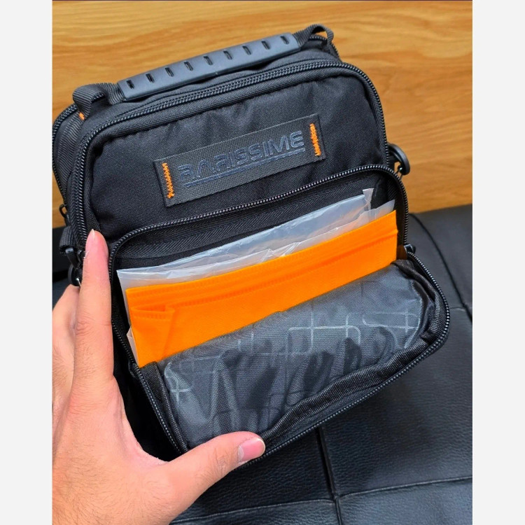 کیف دوشی دستی اسپرت پارچه ای ضد آب راریسم کد 2206