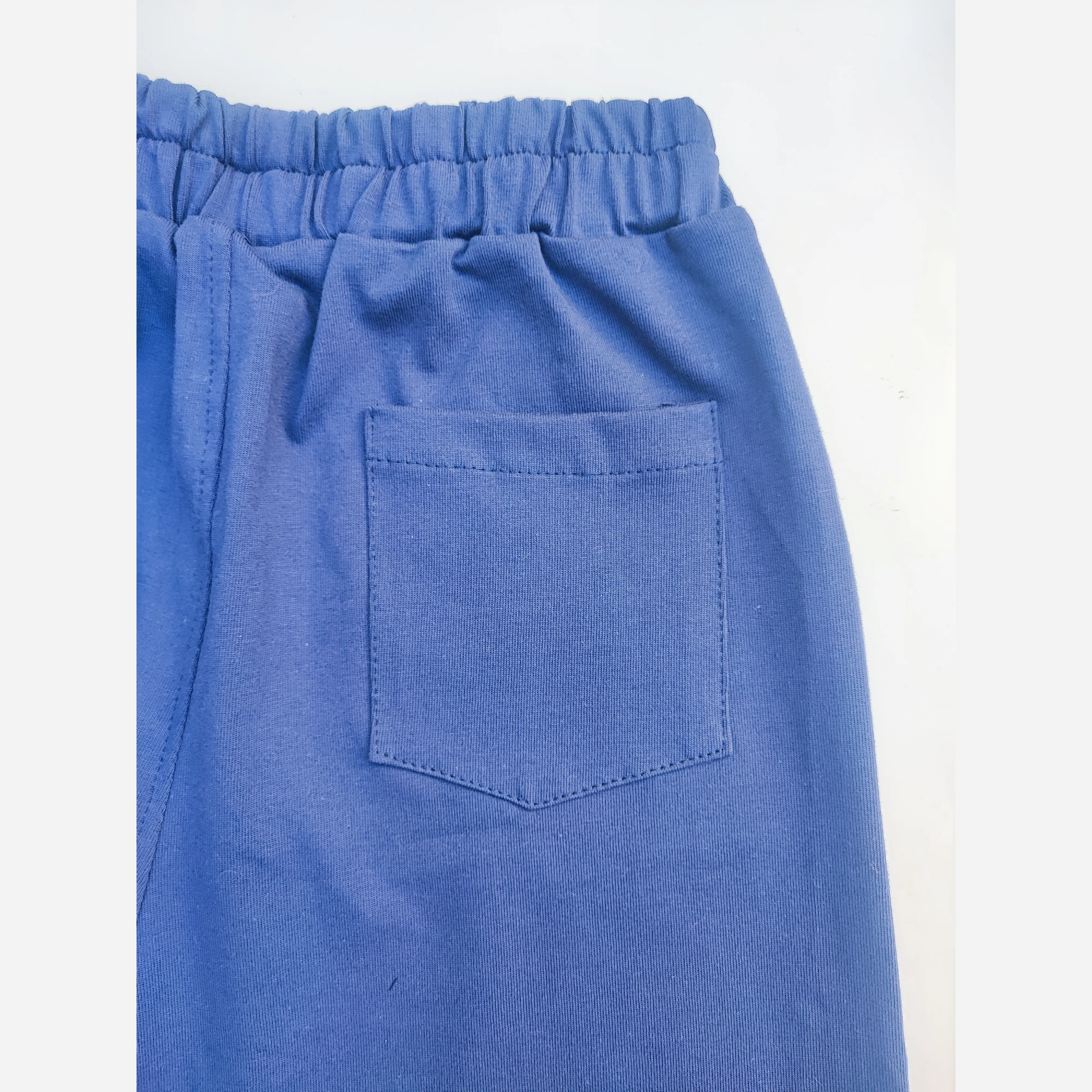 ست تیشرت و شلوارک اسپرت پسرانه و دخترانه طرح 1977 رنگ سرمه ای سایز 55 تا 75 (2)