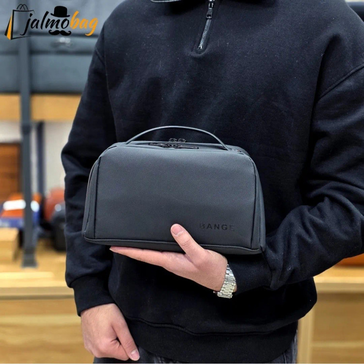 کیف دستی ضد آب بنج جنس اسکین سیلیکون مدل دو خانه جیبی (2)