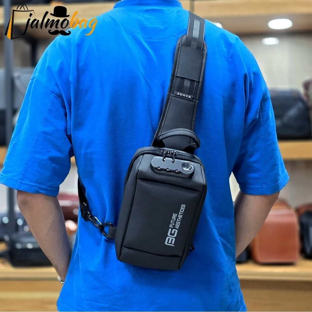 بادی بگ کوچک بنج ضد آب پارچه اسکین با قفل رمزدار کد 1220 (2)
