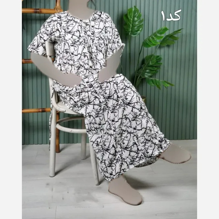 پیراهن آستین کوتاه U7578 (2)