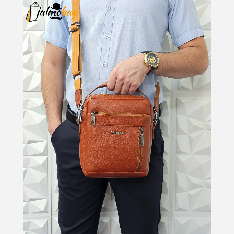 کیف دستی دوشی چرم خارجی ضد خش وارداتی (2)