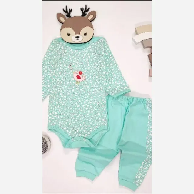 ست بادی و شلوار بچگانه نرم و لطیف در سه سایز مختلف (2)