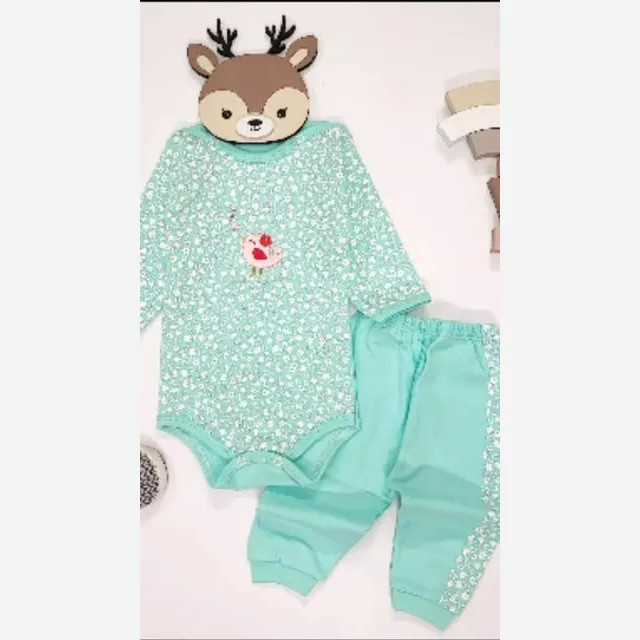 ست بادی و شلوار بچگانه نرم و لطیف در سه سایز مختلف (2)