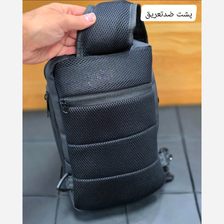 بادی بگ جادار متوسط بنج ضد آب پارچه سیلیکونی با قفل رمزدار کد 1254 (2)