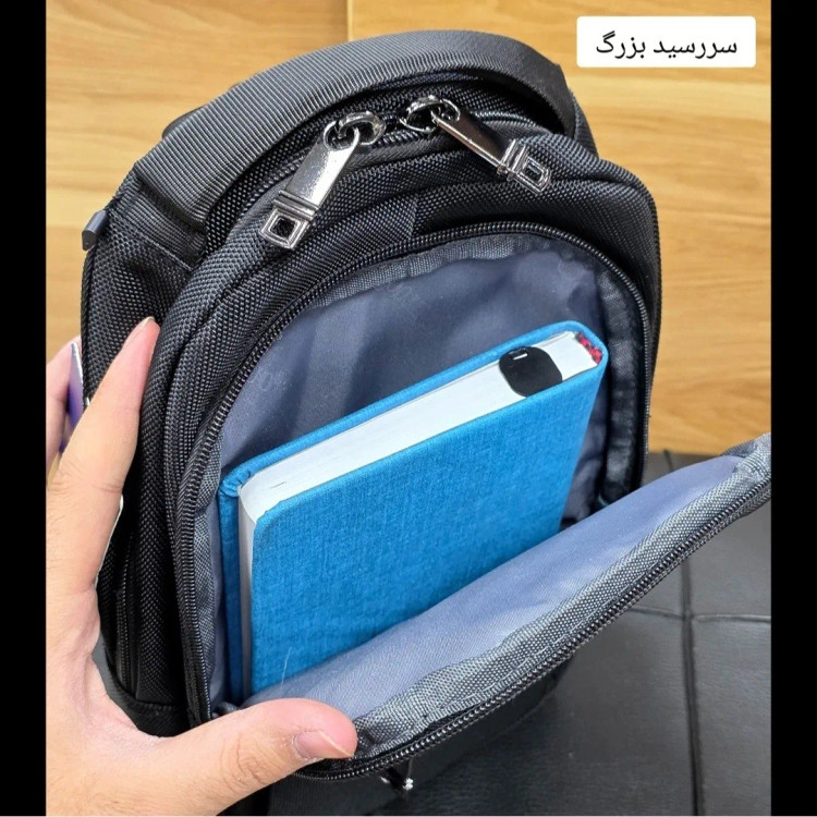 بادی بگ وارداتی برند جیتو JITUO پارچه برزنتی ضخیم آبگریز دارای پورت USB (2)