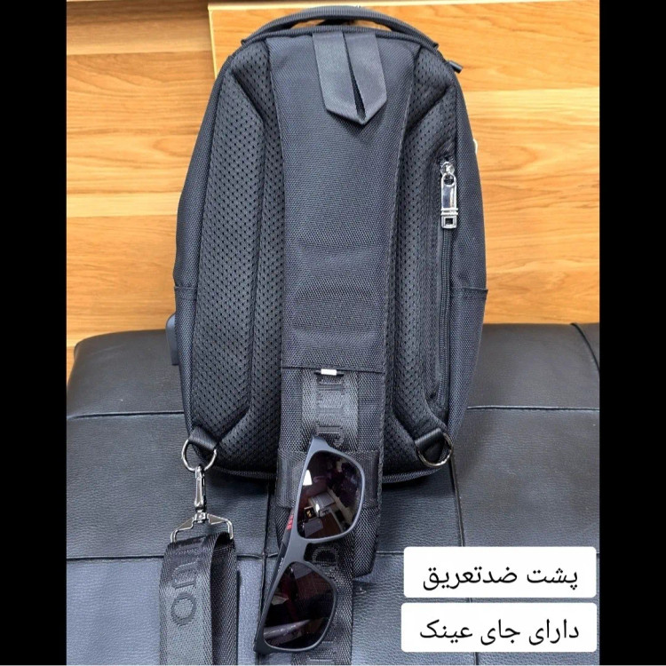 بادی بگ وارداتی برند جیتو JITUO پارچه برزنتی ضخیم آبگریز دارای پورت USB (2)