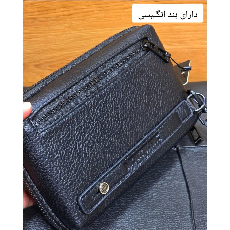 کیف دستی پاسپورتی مونت بلانک چرم وارداتی (2)