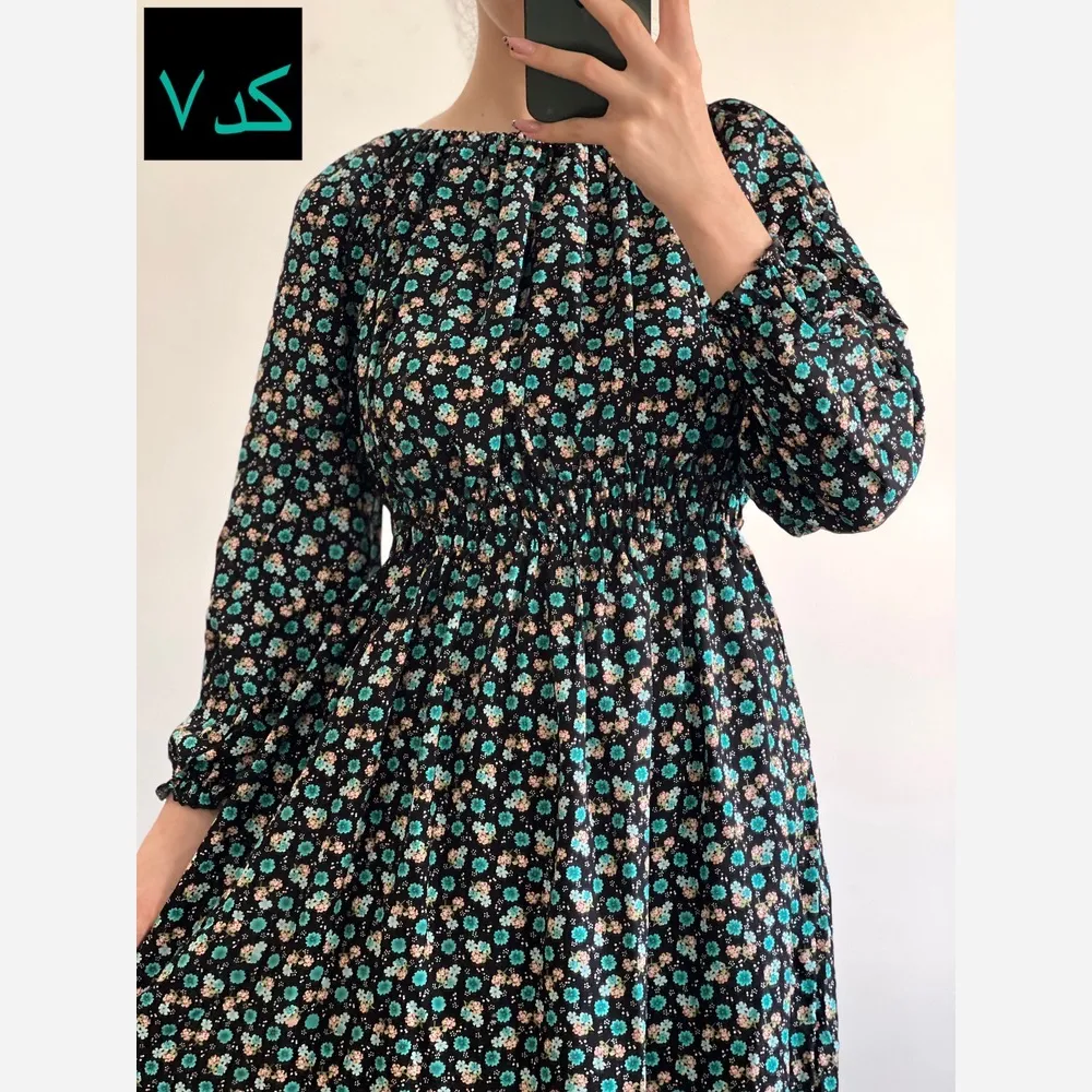 ساحلی نخی طرح دار ماچ خنک و تابستانه فری سایز (2)