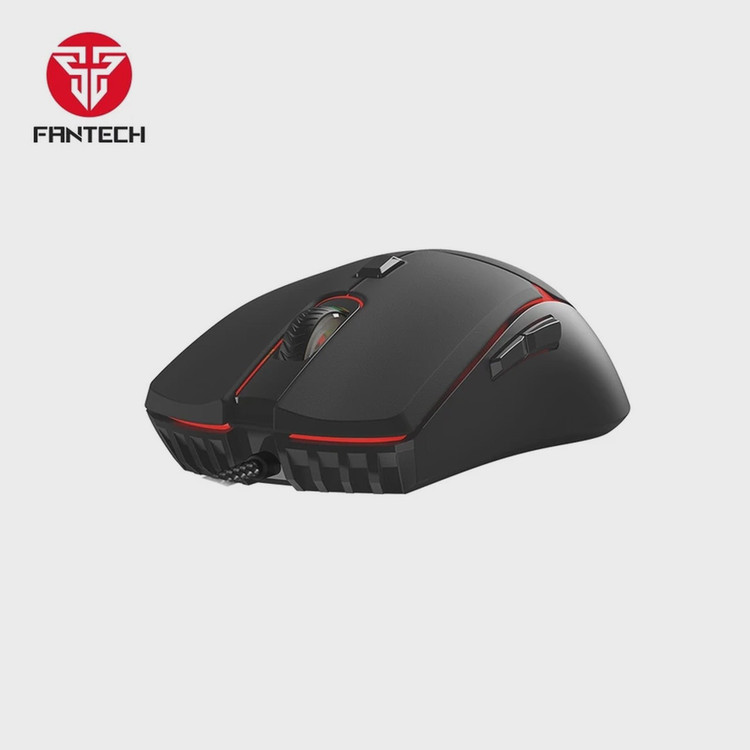 ماوس باسیم FANTECH مدل CRYPTO VX7 - مشکی (گارانتی متین)