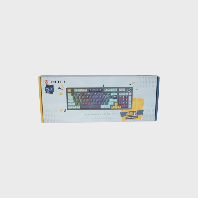 کیبورد باسیم FANTECH مدل ATOM96 MK89072 - مشکی (گارانتی متین)