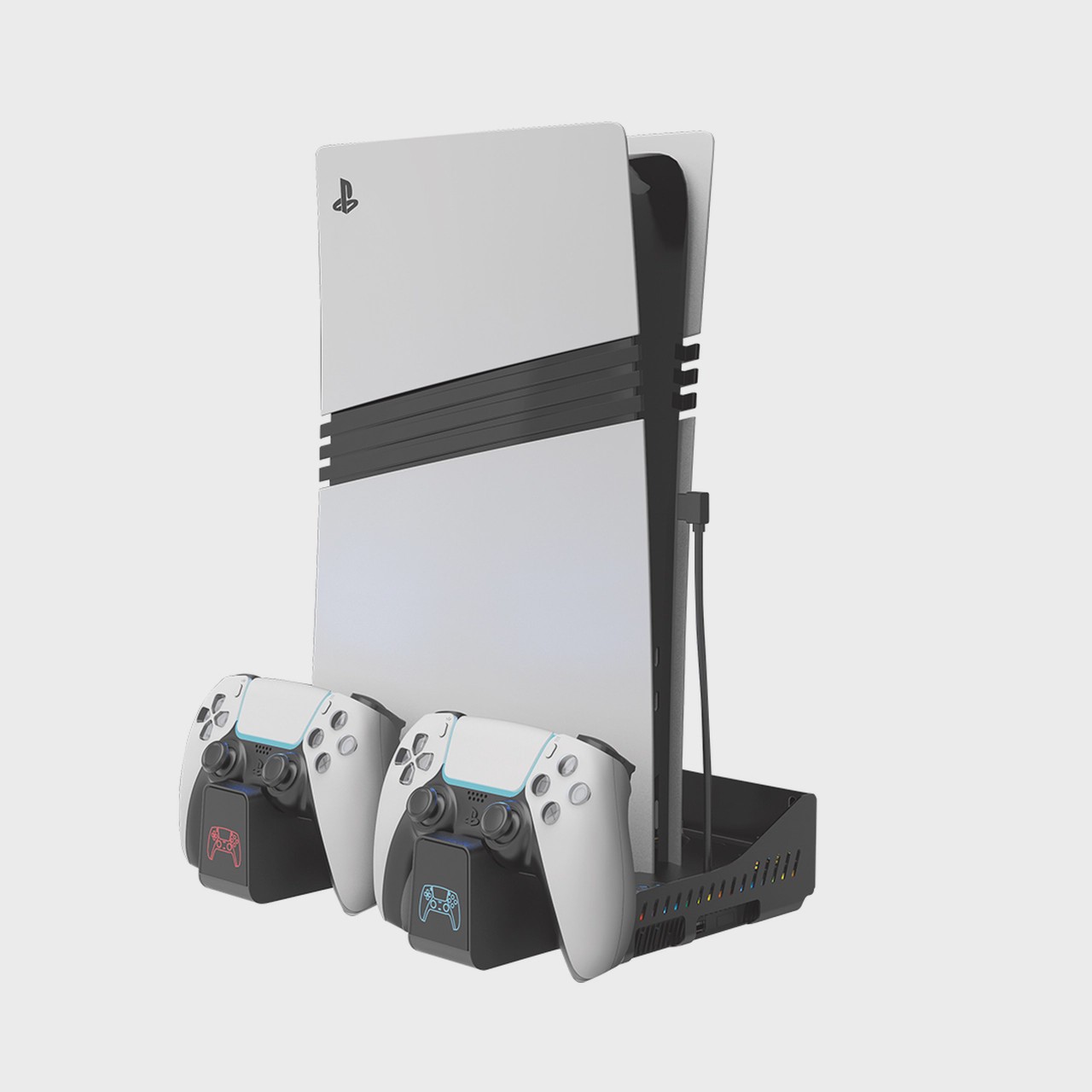 استند کنسول و شارژر دسته بازی TSCO PS5 مدل Loot Rack TGS18 - مشکی (گارانتی 18 ماهه تسکو)