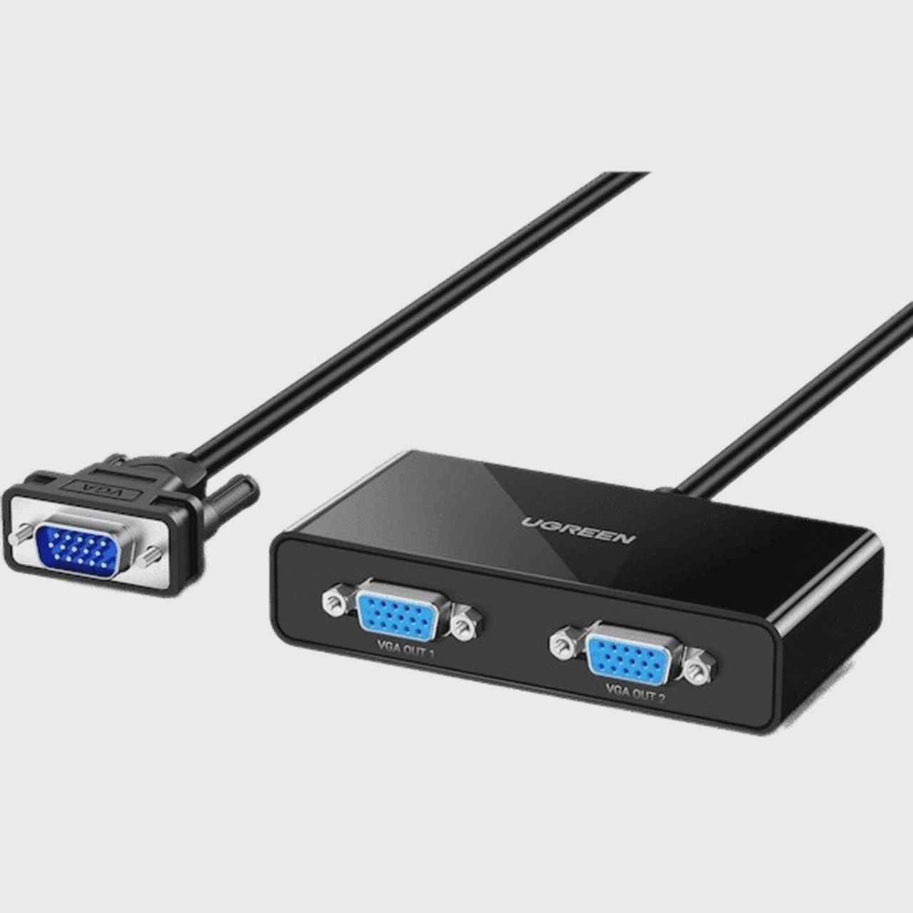اسپلیتر یک به دو UGREEN VGA مدل 40254 - مشکی(20918)