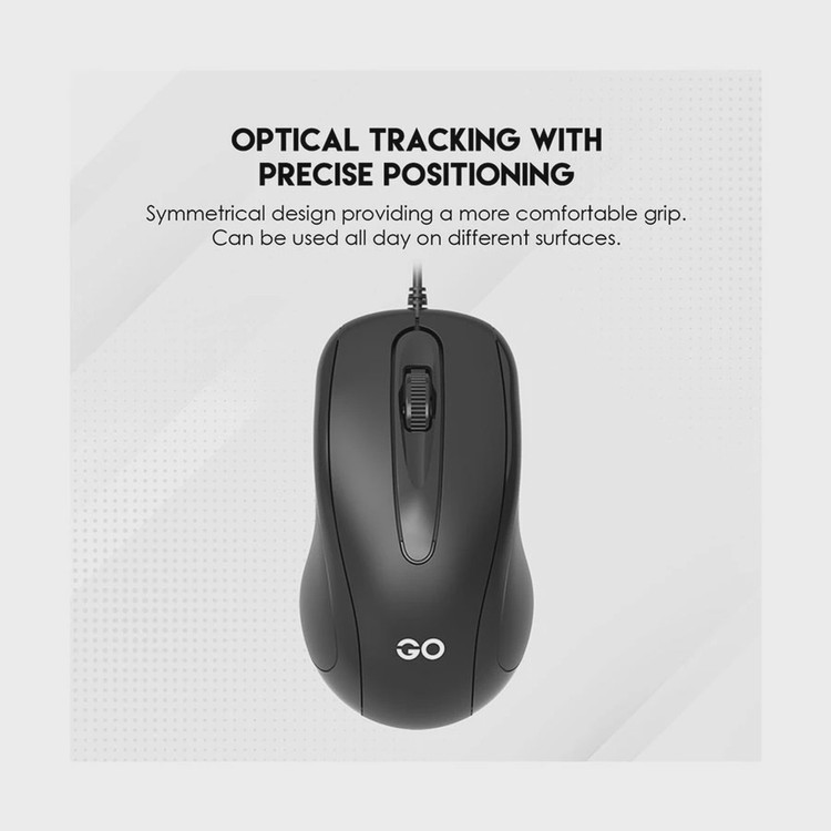 کیبورد و ماوس باسیم FANTECH مدل GO KM103 - مشکی (گارانتی متین)