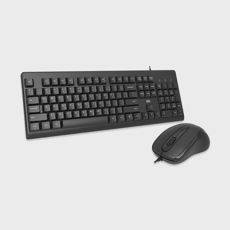 کیبورد و ماوس باسیم FANTECH مدل GO KM103 - مشکی (گارانتی متین)