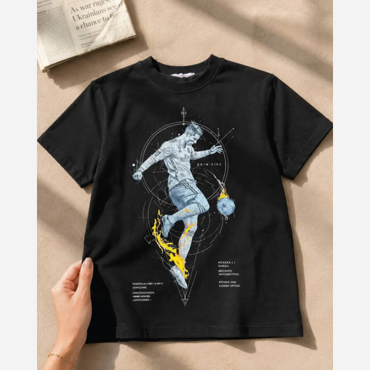 تیشرت طرح کریس رونالدو CR7 بچگانه (2)