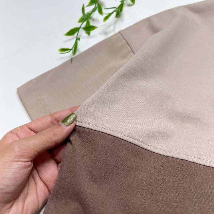 تیشرت پسرانه یقه گرد دکمه دار جنس پنبه ترک سایز 65 مناسب نوجوان 11 تا 14 سال (2)
