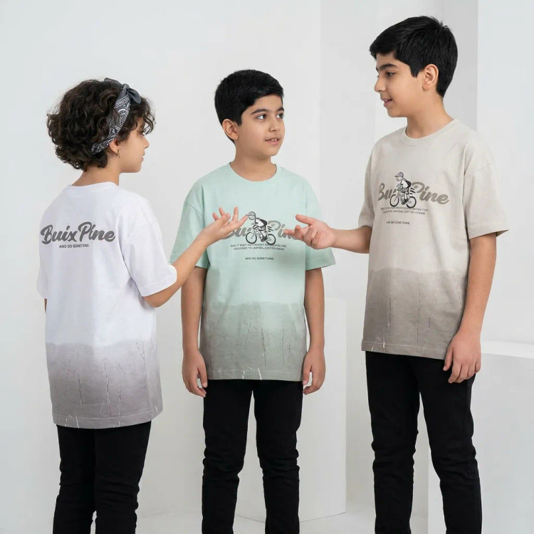 تیشرت باکسی اسپرت انیمه دخترانه و پسرانه کد MM381 (2)
