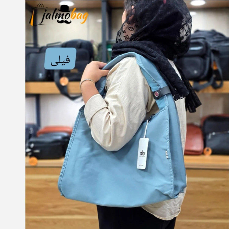 ساک پینترستی زنانه پارچه خلبانی وارداتی مناسب روزمره و ورزش (2)