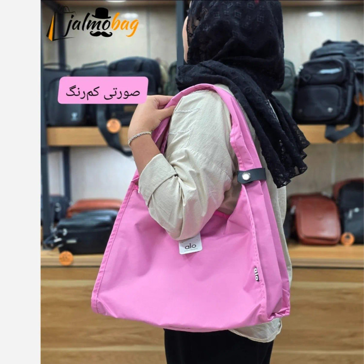 ساک پینترستی زنانه پارچه خلبانی وارداتی مناسب روزمره و ورزش (2)