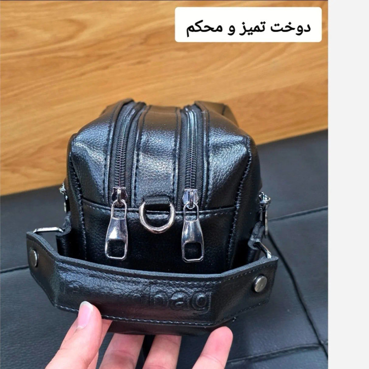 کیف دستی دوشی مردانه چرم وارداتی شوزبگ (2)