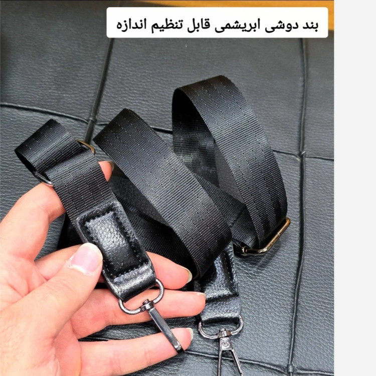 کیف دستی دوشی مردانه چرم وارداتی شوزبگ (2)