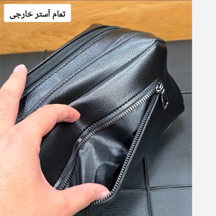 کیف دستی دوشی مردانه چرم وارداتی شوزبگ (2)