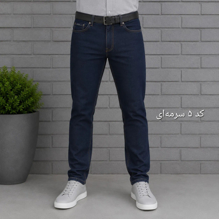 شلوار جین مردانه راسته پنبه فلامنت در هفت رنگ سایز 40 تا 58 (2)