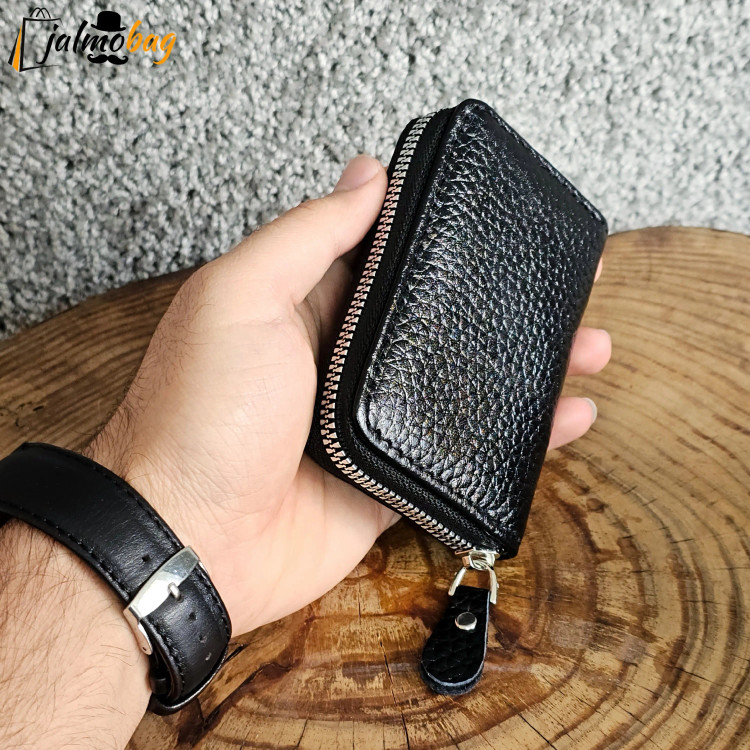 جاکارتی زیپدار چرم اصل گاوی مردانه و زنانه (2)
