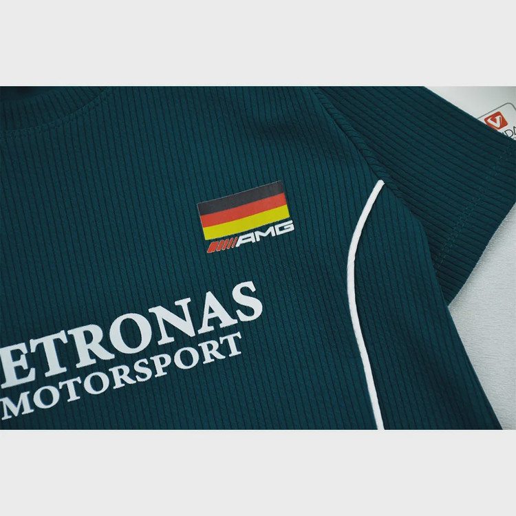 ست تیشرت و شلوار پسرانه طرح PETRONAS جنس پارچه بیسکویتی