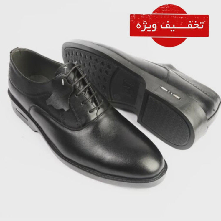 کفش اسپرت مردانه چرم صنعتی بیاله مناسب مجلسی اداری و رسمی
