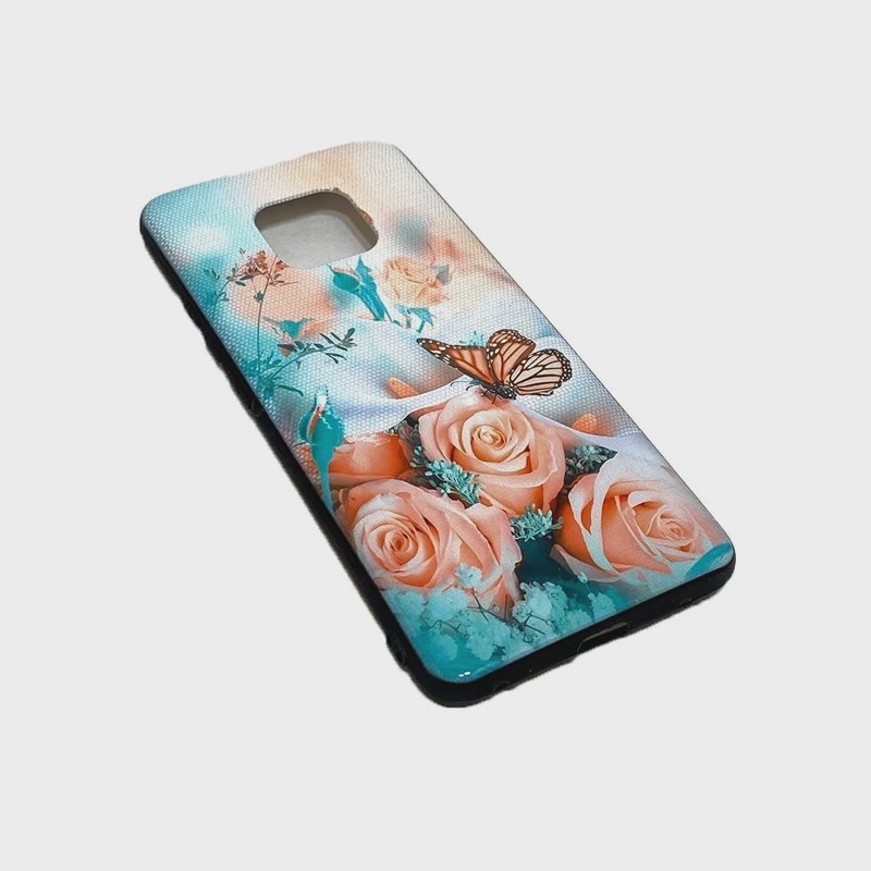 قاب گوشی هواوی Mate 20 pro-میت20پرو.مدل گل زیبا