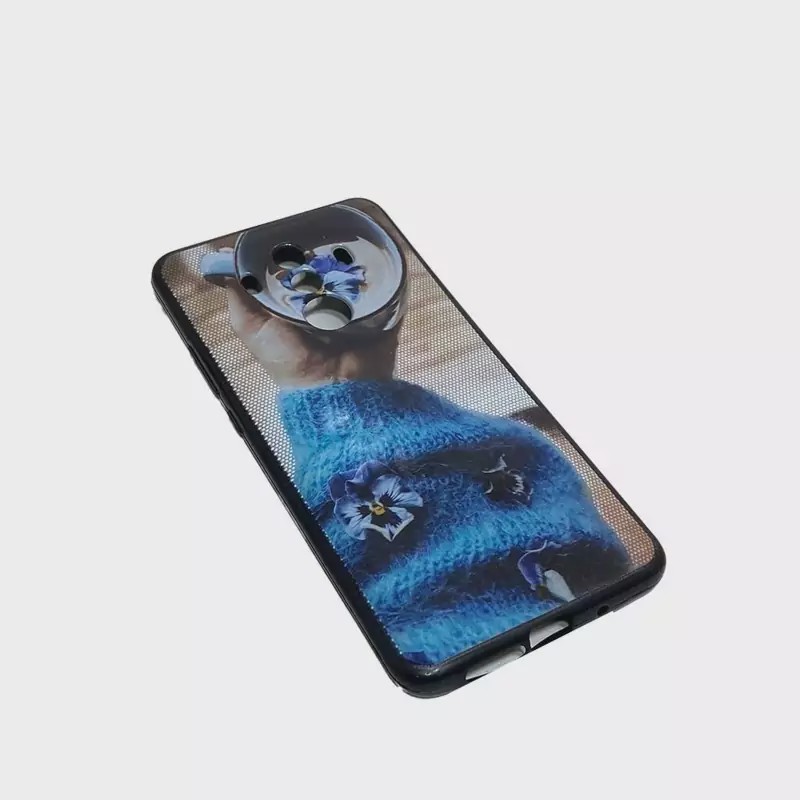 قاب گوشی هواوی Mate 10 pro-میت10پرو.مدل فنجون گل