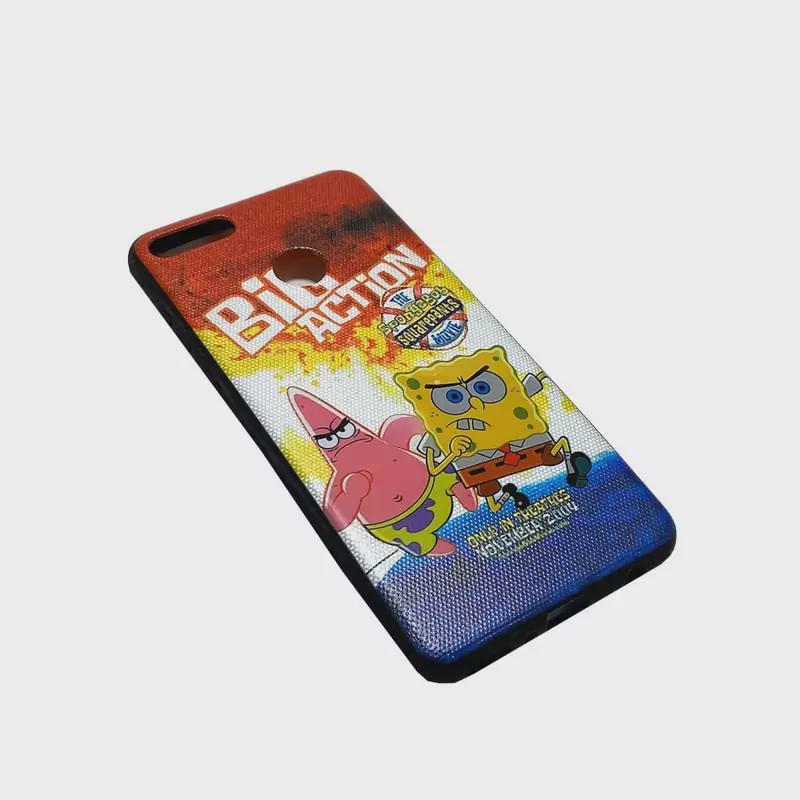 قاب موبایل هواویy9prime 2018-y9 prime 2018.مدل باب اسنفنجی