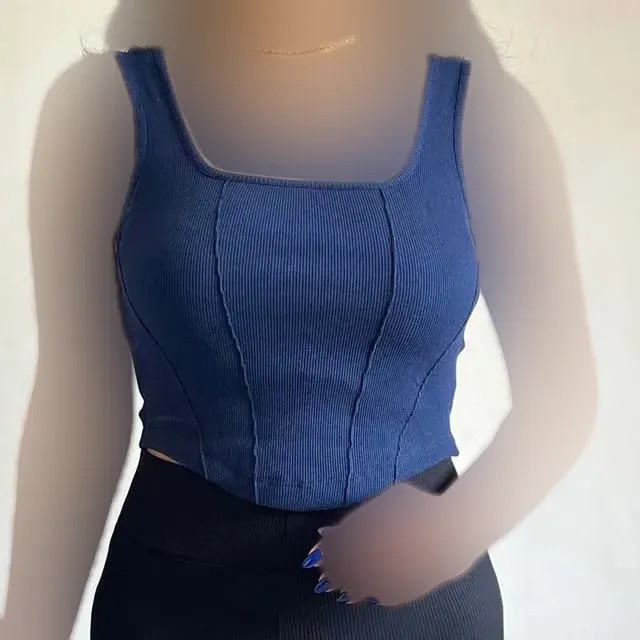 نیم تنه کبریتی زنانه رگه دوزی شده کد 1363 (2)