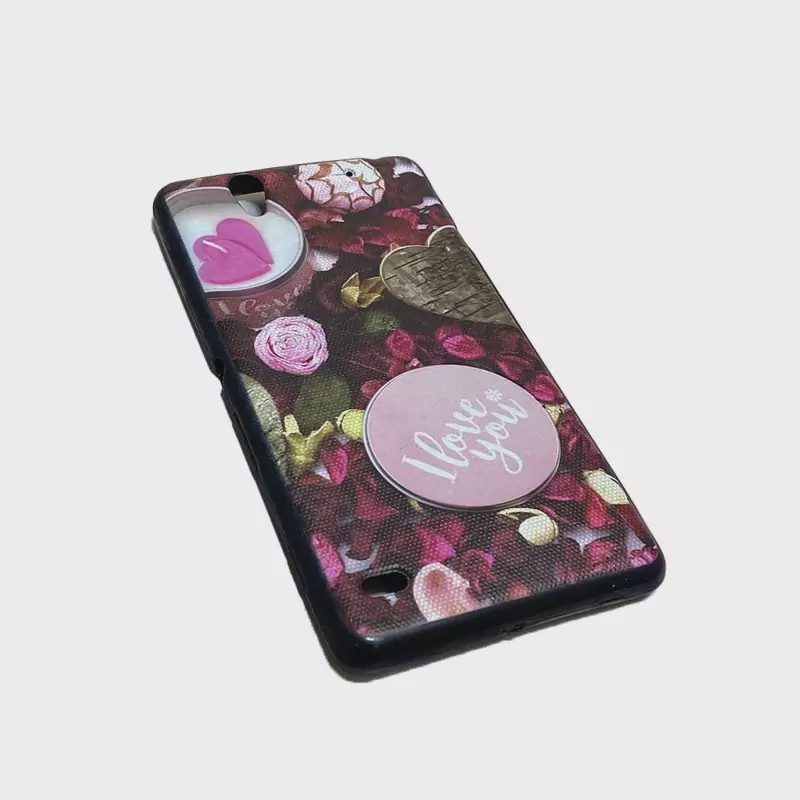 قاب گوشی موبایل سونیSONY XPERIA C4-c4.مدل گل ها