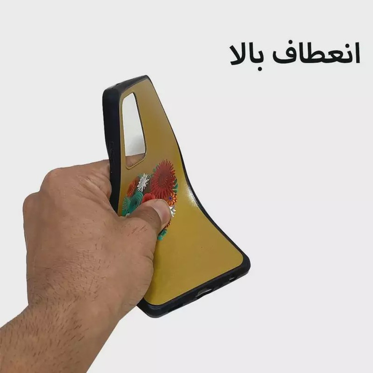 قاب گوشی موبایل سامسونگa52 -A52 s.مدل قلب گل